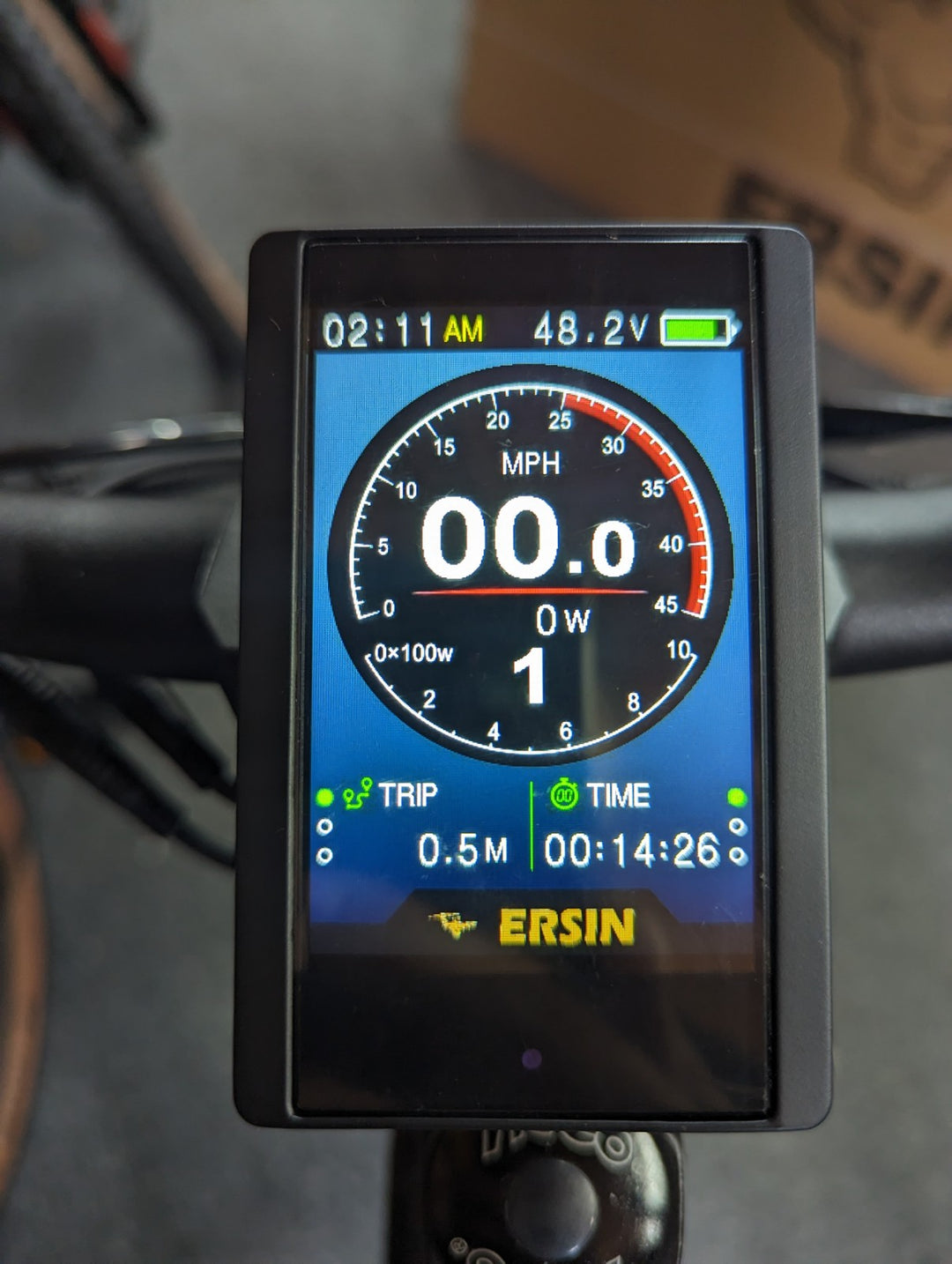 Upgrade Screen for Ersin Bikes