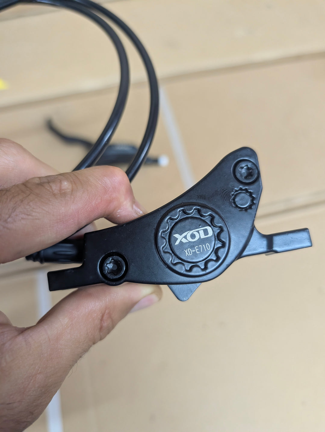 XOD D710 Rear brake set
