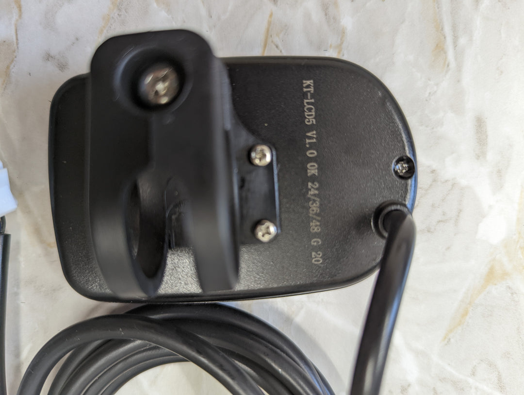 Folding e-bike LCD screen