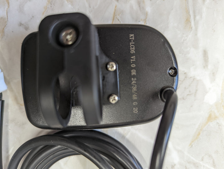 Folding e-bike LCD screen